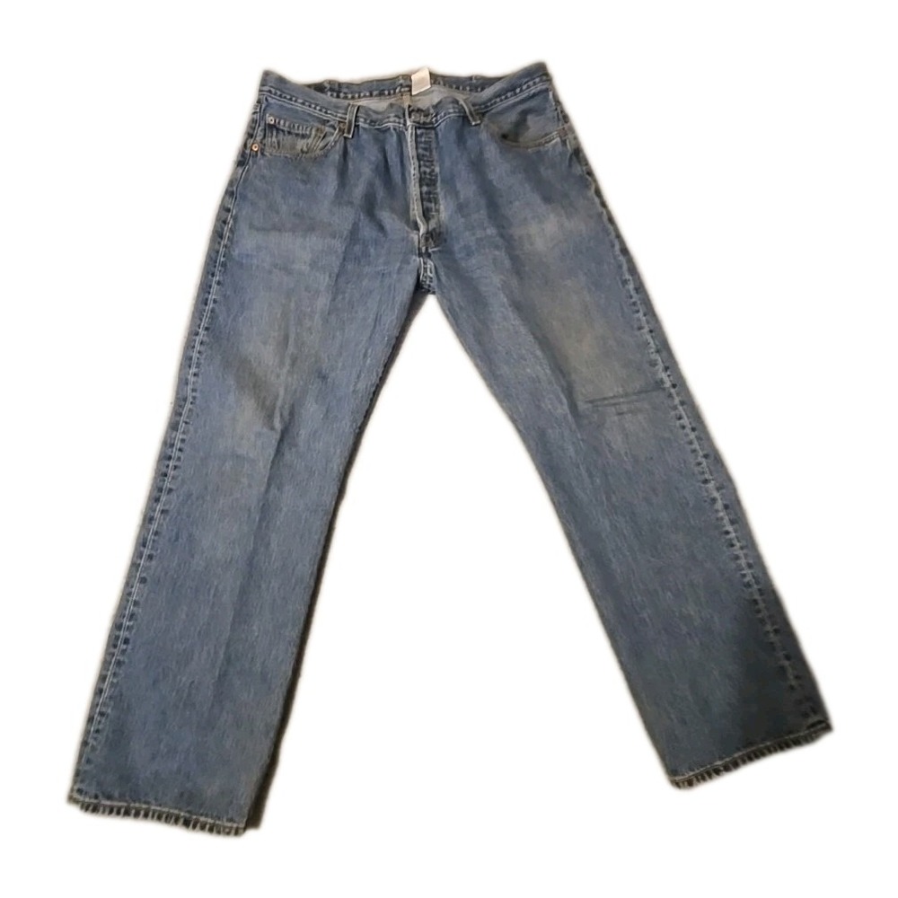 Baggy Skater VTG Levis 501xx Jeans 42x32 Mens Medium Wash Y2K WPL 423 DR